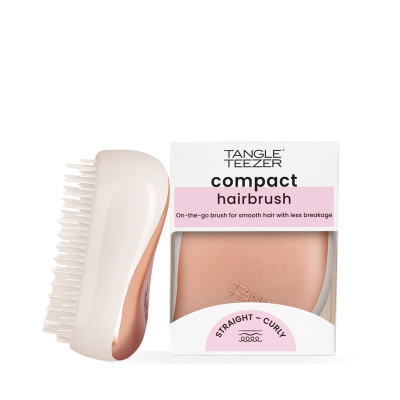 Tangle Teezer Compact Styler Rose Gold Cream