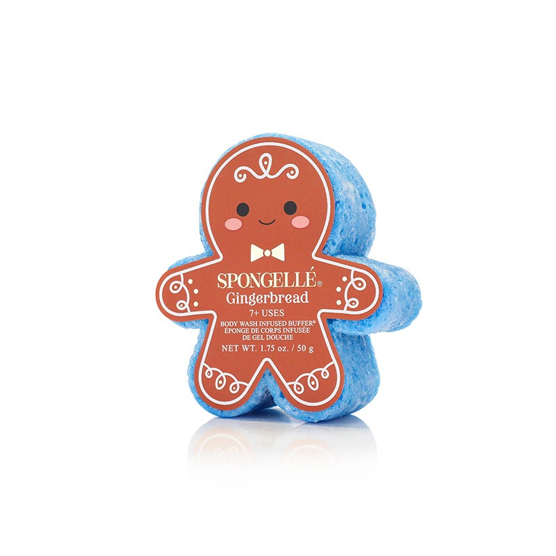 Spongellé Gingerbread Body Wash Infused Buffer, 50g