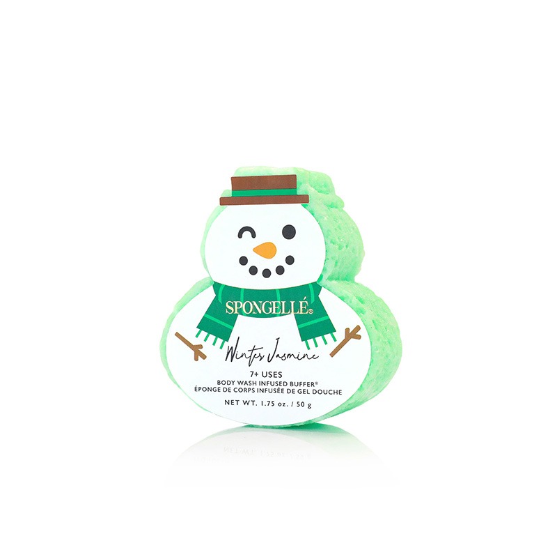 Spongellé Winter Jasmine Body Wash Infused Buffer, 50g
