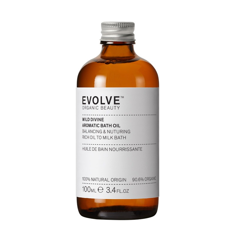 Evolve Organic Beauty  Wild Divine Aromatic Bath Oil 100ml