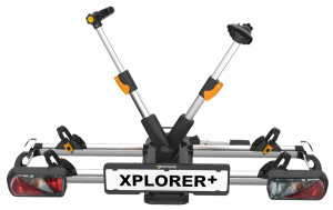 SPINDER SX2 Silver składana platforma rowerowa na hak na 2 rowery