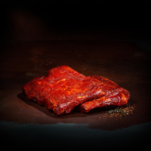 BBQ Baby Back Ribs mariniert
