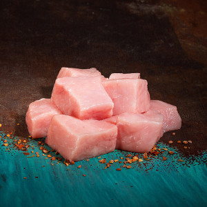 Duroc Schwein Fonduefleisch