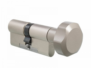 EVVA ICS Knaufzylinder je 3 Schlüssel nein 27/27 Nickel (silberfarbig) Einzelschließend