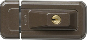 ABUS 3010 Universal-Zusatzschloss Braun