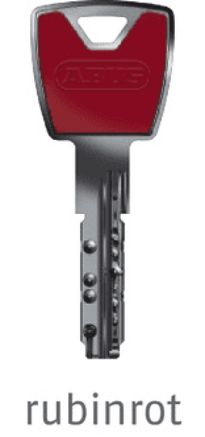 ABUS XP20S Zusatzschlüssel Rubinrot