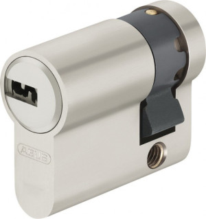 ABUS EC550 Halbzylinder, je 3 Schlüssel 30/10 Einzelschließend