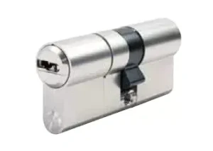 ABUS Bravus 1000 MX Doppelzylinder B1L410, je 3 Schlüssel 30/30 Standardbohrschutz nein Nickel (silberfarbig) Einzelschließend