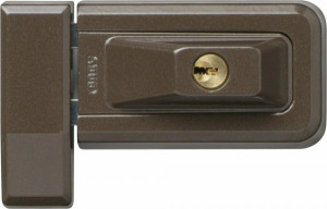 ABUS 3030 Universal-Zusatzschloss Braun