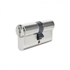 ABUS Vitess 1000 MX Doppelzylinder V1L410, je 3 Schlüssel 30/30 Standardbohrschutz ohne Not- und Gefahrenfunktion Nickel (silberfarbig) Einzelschließend