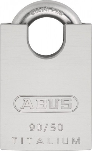 ABUS 90RK/50 TITALIUM Vorhangschloss Einzelschließend