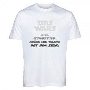 T-Shirt Junggesellenabschied "DAS WARS - Begleiter"