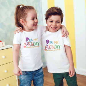 Kinder T-Shirt zum 6. Geburtstag "It´s my Birthday"