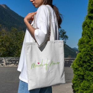Baumwolltasche "Maid of Honor"