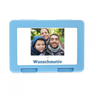 Personalisierte Brotdose für Kinder aus Kunststoff in verschiedenen