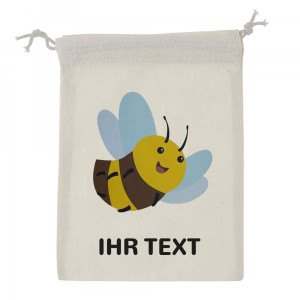 Stoffbeutel mit Kindermotiv & individuellem Text
