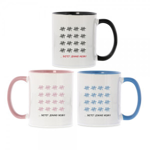Keramiktasse zum 80. Geburtstag "Bietet Jemand mehr"