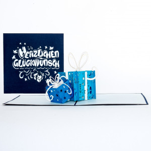 Colognecards Pop-Up Karte Geschenke