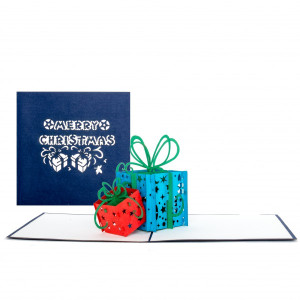 Colognecards Pop-Up Karte Weihnachtsgeschenke (engl.)