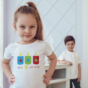 Kinder T-Shirt zum 3. Geburtstag "Endlich 3"