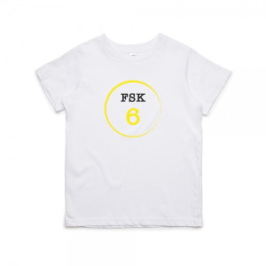 Kinder T-Shirt zum 6. Geburtstag "FSK 6"
