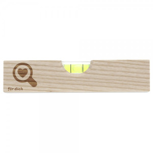 Wasserwaage "für dich! (Gravurmaß 50x25 mm)