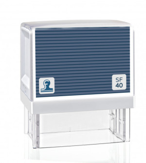 SF40 Personalisierter Stempel 57x21 mm (6 Zeilen)