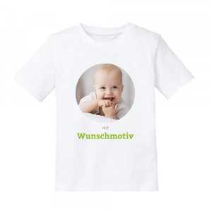 Kinder T-Shirt individuell bedrucken – Vorderseite, Rückseite &