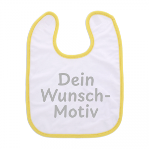 Babylätzchen mit Klettverschluss mit Kindermotiv & individuellem Druck