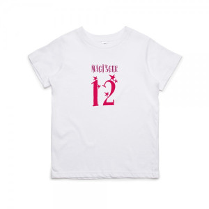 Kinder T-Shirt zum 12. Geburtstag "Magische 12"