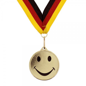 Medaille Smiley (10 Stück)