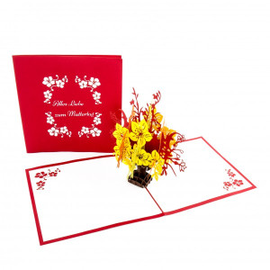 Colognecards Pop-Up Karte Alles liebe zum Muttertag