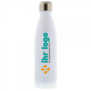 Isolierflasche - Thermosflasche aus Edelstahl mit individuellem