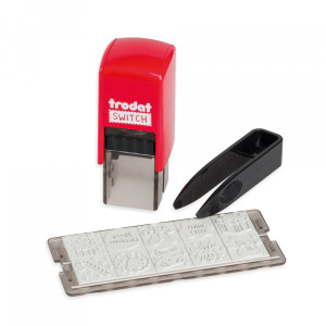 Trodat SWITCH "Weihnachten" DIY Stempel (20x20 mm)