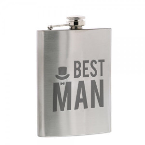 Flachmann "BEST MAN"