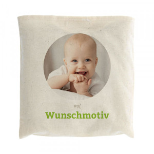 Kirschkernkissen mit individuellem Druck