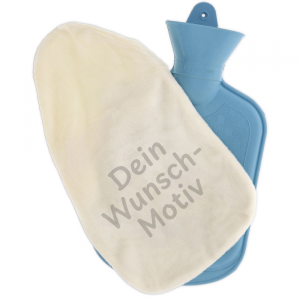 Wärmflasche mit individuellem Druck