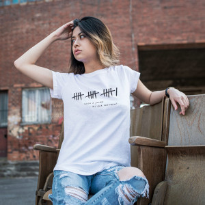 T-Shirt zum 16. Geburtstag "16 – Noch zwei Jahre bis zur Freiheit"