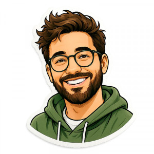 Illustration-Sticker nach Foto – personalisierte Aufkleber