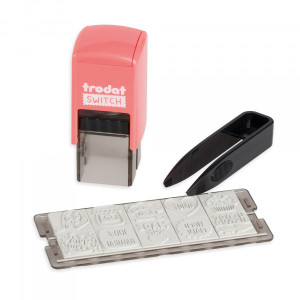 Trodat SWITCH "Selbstgemachtes" DIY Stempel (20x20 mm)