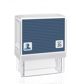SF20 Personalisierter Stempel 37x13 mm (4 Zeilen)