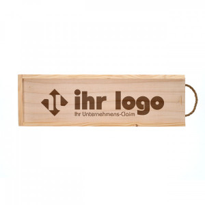 Lasergravierte Weinkiste/Geschenkkiste