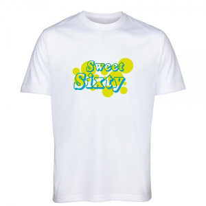 T-Shirt zum 60. Geburtstag "sweet sixty"