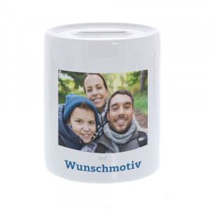 Spardose mit Motiv & Individualisierung