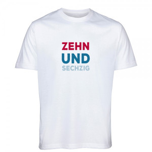 T-Shirt zum 70. Geburtstag "Zehn und Sechzig"