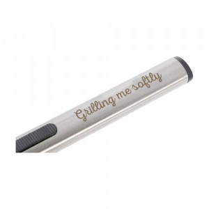 Stabfeuerzeug aus Edelstahl "Grilling me softly"