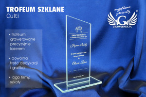 Trofeum szklane - CULTI