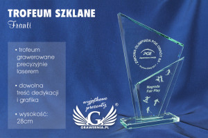 Trofeum szklane - FRANTI