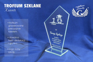 Trofeum szklane - KSANTI