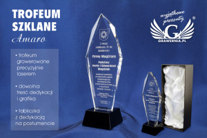 Trofeum szklane - AMARO